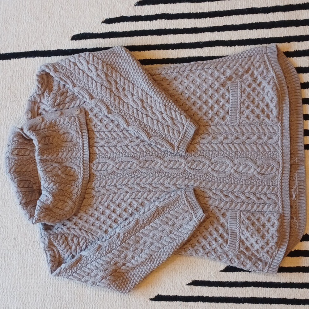 Arancrafts Ireland sweater 100% merino wool XL